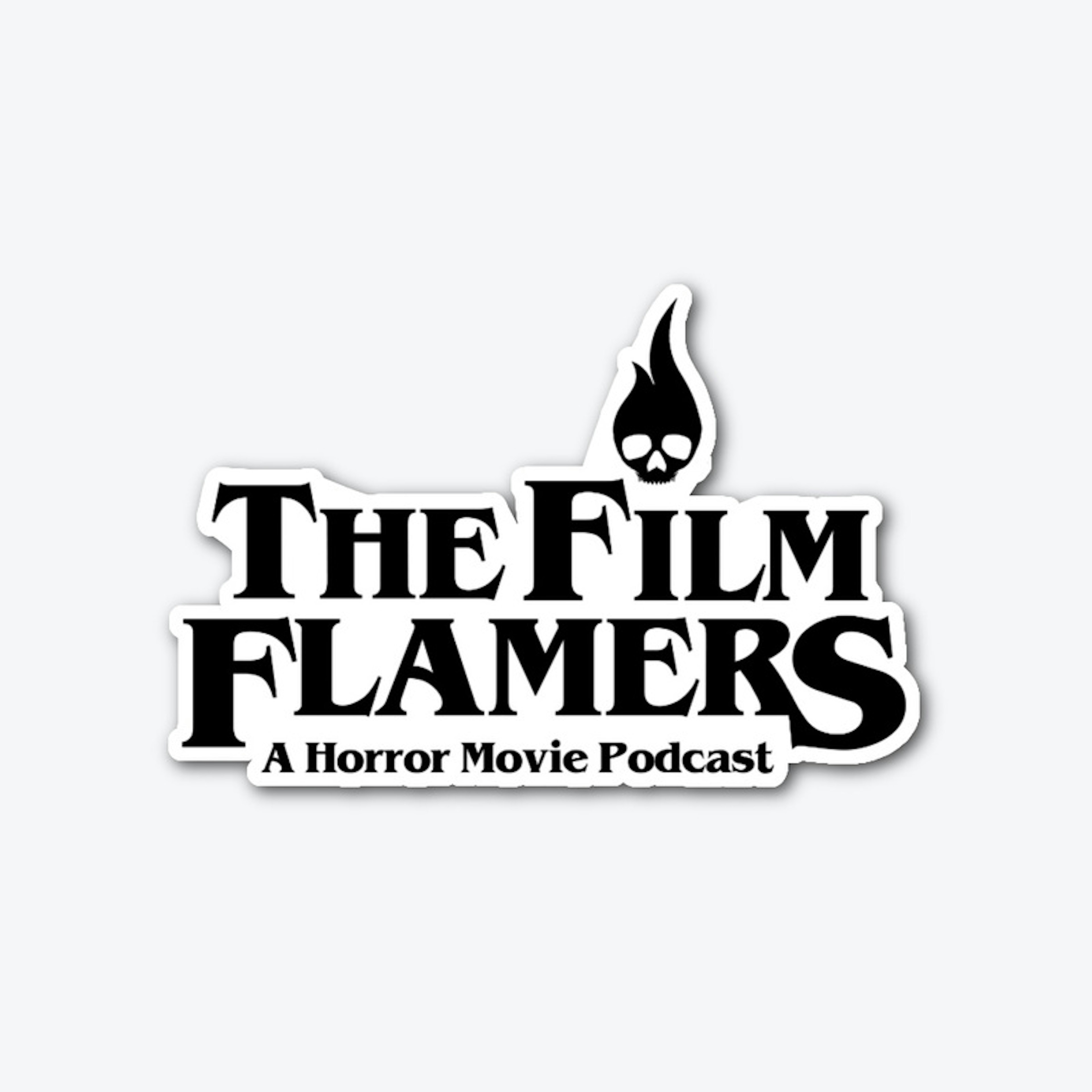 Film Flamers Die Cut Sticker